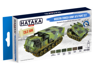 Zestaw farb akrylowych Modern Finnish Army AFV