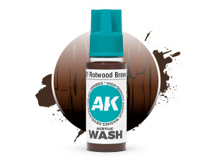 Wash modelarski Rootwood Brown Acrylic Wash