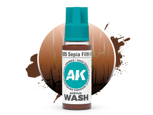 Wash modelarski Sepia Filth Acrylic Wash