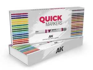 Markery Quick Markers Special Box 34szt.