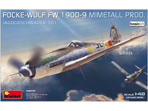 Samolot Focke-Wulf Fw 190D-9 Mimetall Prod. Jagdgeschwader 301