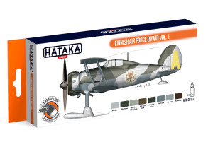 Zestaw farb celulozowych Finnish Air Force (WWII) Vol.1