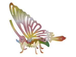 Motyl składanka drewniana puzzle 3D