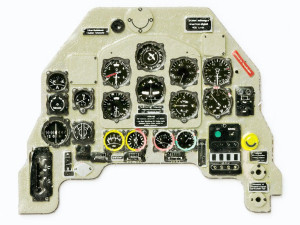 Fototrawiona tablica przyrządów do Ju-87 B-1
