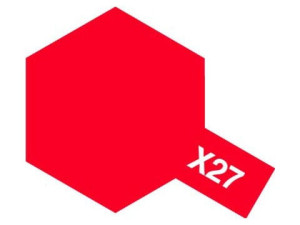 Farba akrylowa X-27 Red Clear