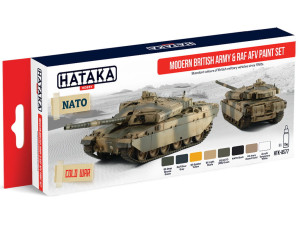 Zestaw farb akrylowych British Army RAF AFV