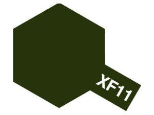 Farba akrylowa XF-11 J.N. Green Flat