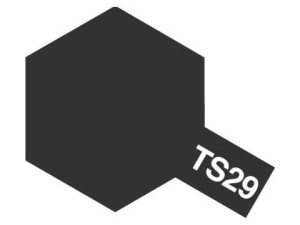 Farba spray TS29 Semi gloss black