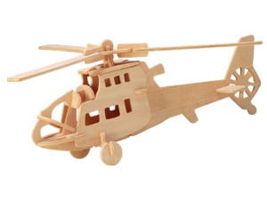 Helikopter wojskowy składanka drewniana