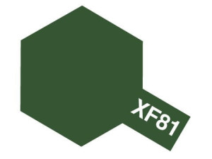 Farba akrylowa XF-81 Dark Green 2 RAF Flat