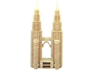 Wieże Petronas Twin Towers składanka