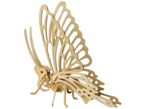 Motyl składanka drewniana puzzle 3D