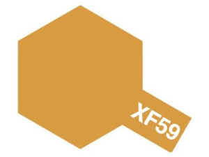 Farba akrylowa XF-59 Desert Yellow Flat