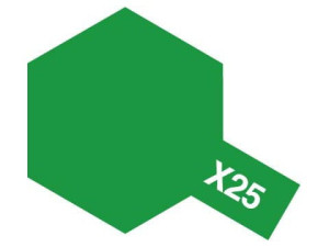 Farba emaliowa X25 Clear green