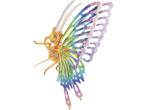 Motyl składanka drewniana
