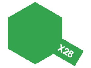 Farba emaliowa X28 Park green