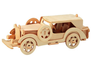 Samochód Ford V8 składanka drewniana puzzle 3D