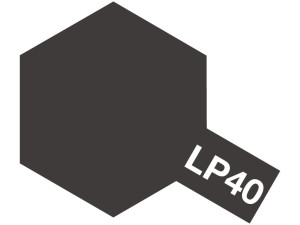 Lakier modelarski LP40 Metallic black