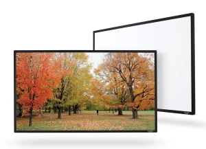 Grandview Edge 4k Uhd 29mm - Hvit Rammespent Lerret 221x125 (100")