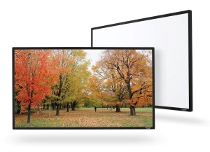 Grandview Edge 4k Uhd 29mm - Hvit Rammelerret Lerret 266x150 (120")