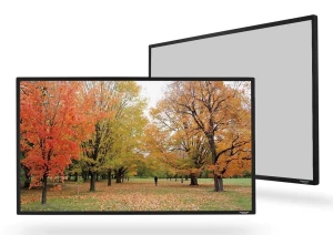 Grandview Edge 4k Uhd 29mm - Grå Rammespent Lerret 203x114 (92")