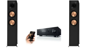 Yamaha R-S202d / Klipsch R-600f Stereoreceiver Med Gulvhøyttalere