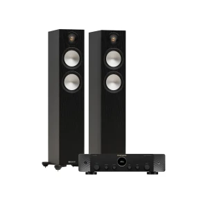 Marantz Stereo 70s / Ma Bronze 300 7g Pakke Med Forsterker Og Høyttalere- Sort