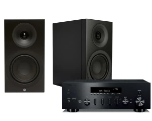 Yamaha R-N600a / Sa Signature 5 Stereopakke - Sort