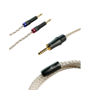 Meze 2x 3,5mm - 4,4 Mm Kabel Sølvbelagt Pcuhd - 1,3 Meter