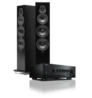 Yamaha R-N1000a / Sonus Faber Lumina V Stereopakke - Sort