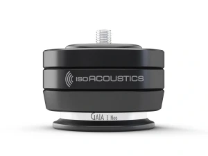 IsoAcoustics Gaia I Neo - Black 4 Stk - Høyttalerføtter, Opp Til 100 Kg