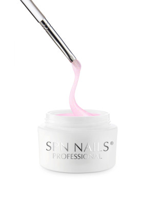 Żel budujący z drobinkami holograficznej folii Blush Builder Shine Gel 15g