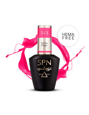 Lakier hybrydowy 543 NeOn Pinky UV LaQ 8ml