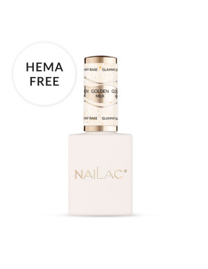 Baza kauczukowa Glammy Base Golden Milk NaiLac 10ml