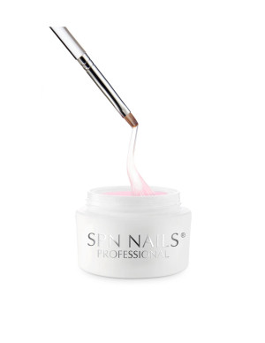 Żel budujący niepiekący w lampie SPN - Frozen Crystal Pink Gel 15g