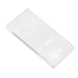 Szkiełko podstawka szklana pod klej 9.5x4.5x1cm