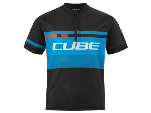 Koszulka Cube Teamline S/S Junior black'blue'white