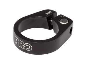 Obejma podsiodłowa Pro 28,6mm alu czarna