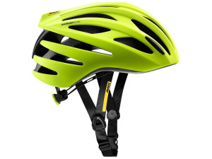 Kask Mavic szosa Aksium Elite safety yellow/czarny
