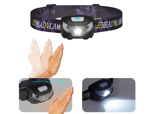 Lampa czołowa AD3600 120 lumenów USB