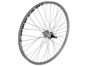 Koło 26" tył JOYSTAR-MT16R MTB;SREBRNE