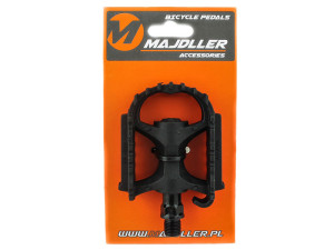 Pedały FP-628 1/2" PVC dziecięce czarne