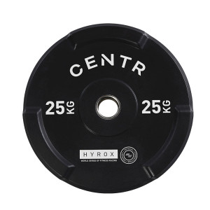 0 CENTR x HYROX Competition Interlocking Bumper Plates 25kg