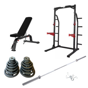 Pivot Half Rack Olympisk Styrkepakke