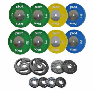 Pivot XF Elite Bumper Plates 130 kg