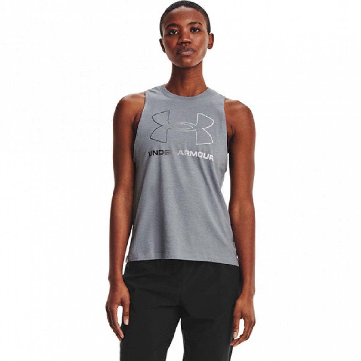 Damski top Under Armour UA Live Rival Tank - szary
