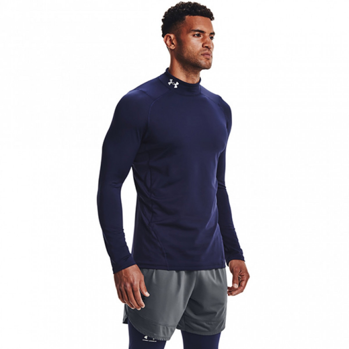 Męski longsleeve treningowy termoaktywny UNDER ARMOUR UA CG Armour Fitted Mock