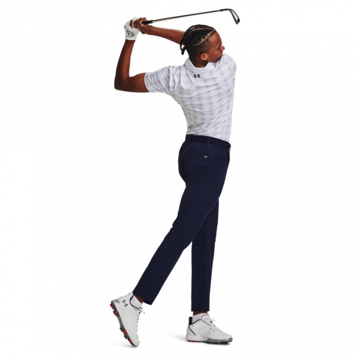 Męskie spodnie do golfa Under Armour UA Drive Tapered Pant - granatowe