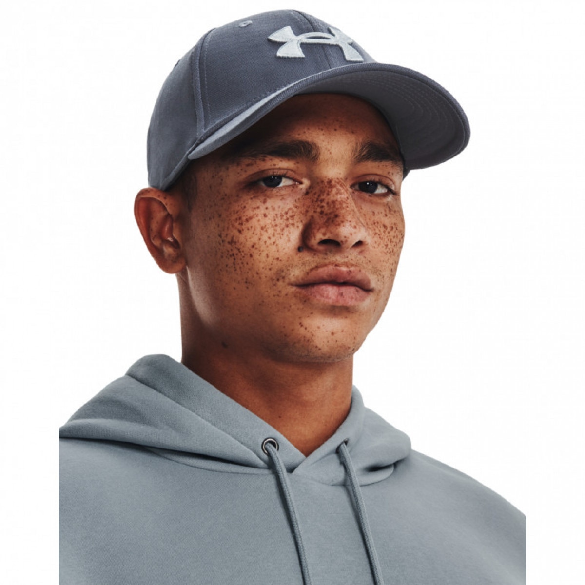 Męska czapka z daszkiem Under Armour Men's UA Blitzing - szara