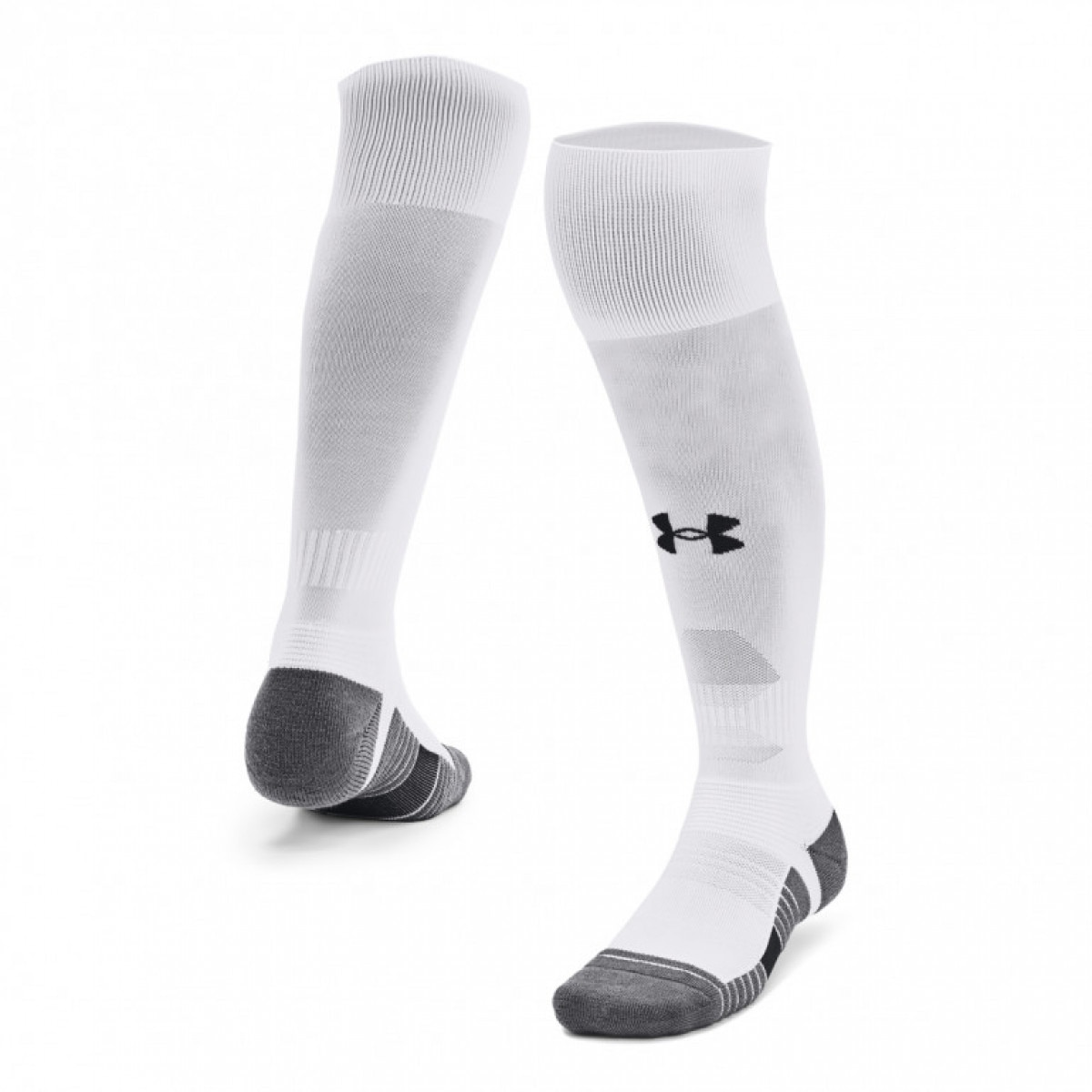 Skarpety piłkarskie uniseks Under Armour UA Magnetico 1pk OTC - białe